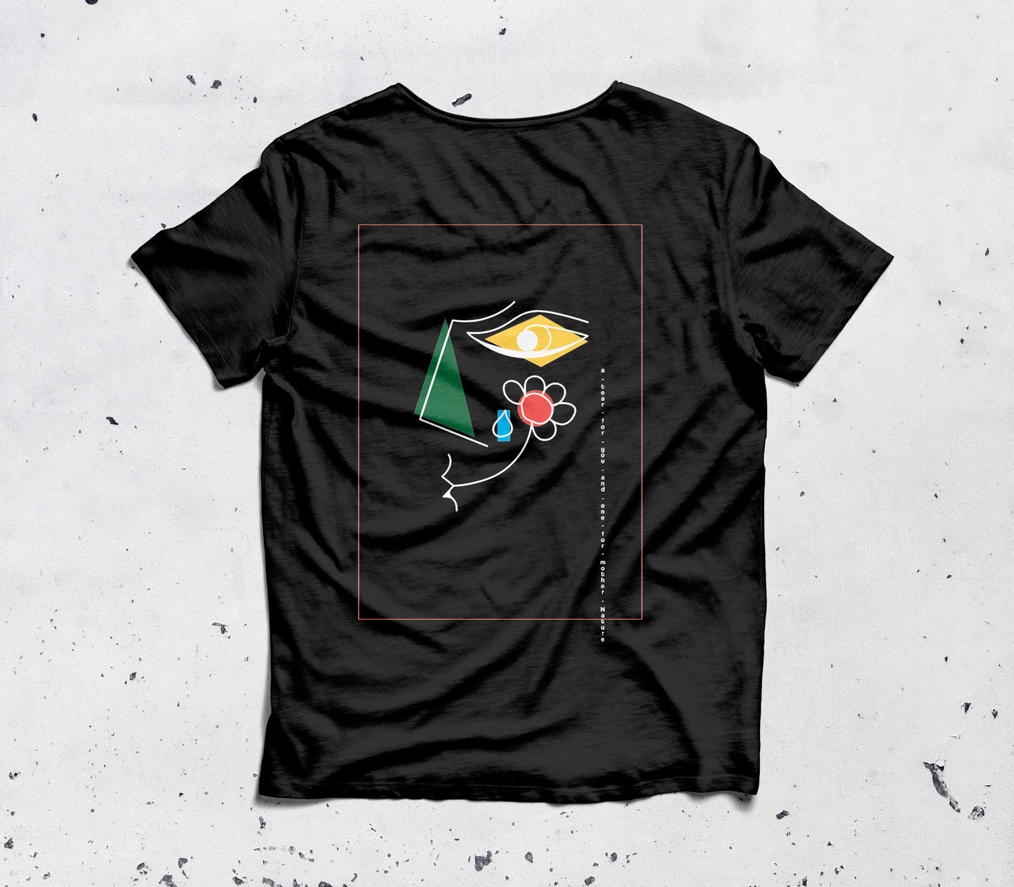 FLOWER TEAR T-shirt