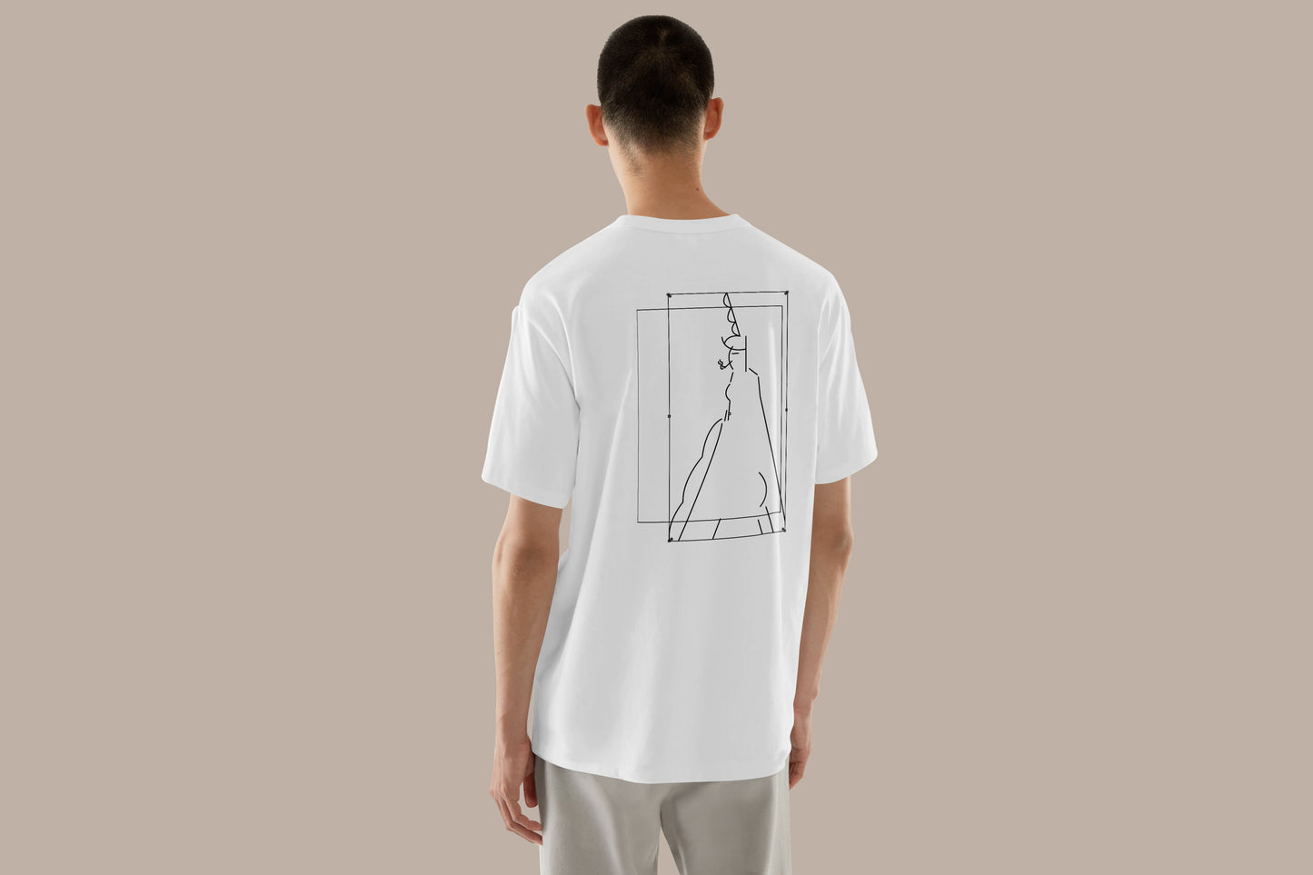SMOKING LADY T-shirt