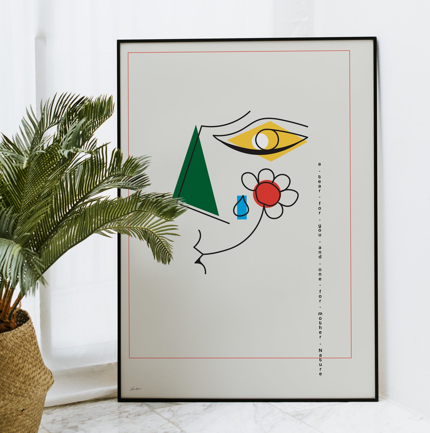 Flower Tear POSTER