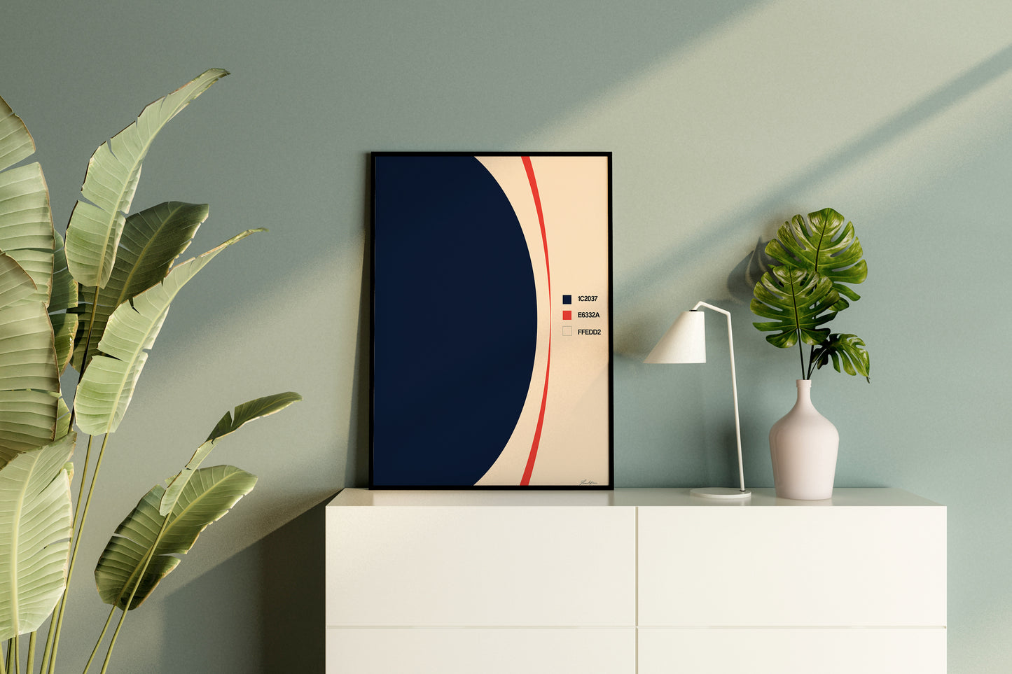 BLACK HOLE Poster FRAMED